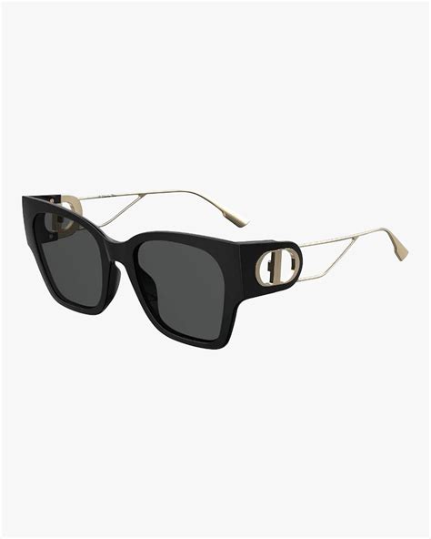 dior women's acetate 30montaigne su square sunglasses black|30Montaigne SU Oversized Black Square Sunglasses .